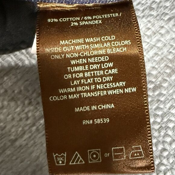 Kut From The Kloth Jeans Women 8S Blue Toothpick Skinny Low Rise Dark Wash NWT - Picture 6 of 6